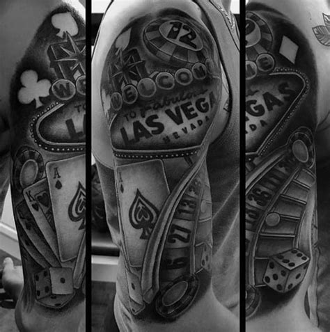 poker tattoos for men.